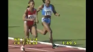 Womens 800m.1997 World Championships,Athens