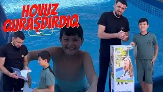 Əbəlfəzin 10 yaşına özəl intex hovuz quraşdırdıq