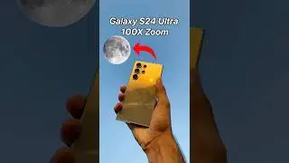 Samsung S24 Ultra 100X Moon Zoom Test #galaxys24ultra #s24ultra