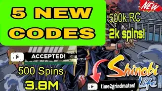 Shindo Life Codes [238] (August 2024): Bloodline Spins & RELL Coins!