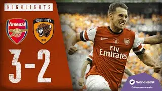 WHAT A COMEBACK! | Arsenal 3-2 Hull City | Emirates FA Cup Final highlights | 2014