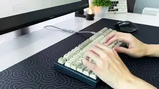 KFE CE w/ PC plate and MX Blacks Sound Test