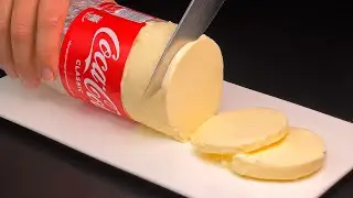 Super Rezept, Butter in einer Flasche Cola! Sie werden nicht glauben, wie einfach es ist!