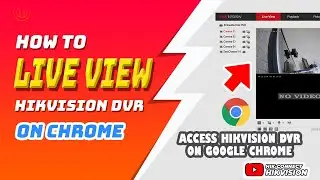 How to Live View Hikvision on Web Browser | How to Setup Hikvision Live View