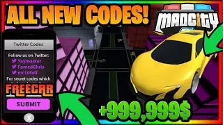 Mad City: New Codes! (All new Codes For mad city!) *MAD CITY CODES* |Roblox