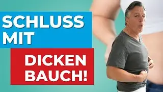 Schluss mit dem dicken Bauch! Ich zeige dir wie es geht! 🍀👍