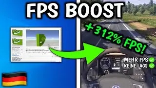 SO bekommst DU +300 FPS in Euro Truck Simulator 2 (FPS Boost)