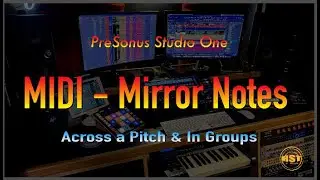 MIDI - Mirror Midi Notes - Home Studio Trainer Show