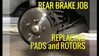 How to Rear Brake Job on a Hyundai Santa Fe - Replacing Brake Pads and Rotors
