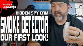 Hidden Smoke Detector Spy Cam!  Our First Look at this Wifi Spy Cam