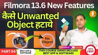 (270) How to Remove Unwanted Object from Your Video in Filmora 13  || AI Object Remover and More