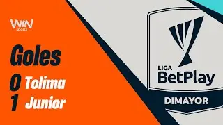 Tolima vs. Junior (goles) | Liga BetPlay Dimayor 2024- 2 | Fecha 7