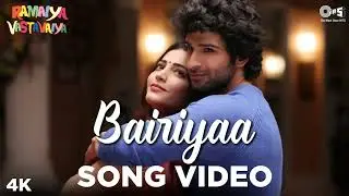 Bairiyaa | Ramaiya Vastavaiya | 4K HD AUDIO |Girish Kumar & Shruti Haa | Atif Aslam, Shreya Ghoshal