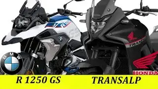 BMW R 1250 GS vs HONDA TRANSALP 750 | Compare BMW R 1250 GS And HONDA Transalp 750 | @RajuSNair