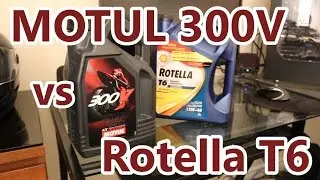 Motul 300V vs Rotella T6 Oil Comparison