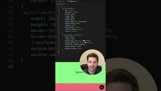 How to Create a Scroll To Top Button in 1 minute 👨‍💻🔝 