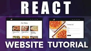 Code A React Website Tutorial | ReactJS Tutorial For Beginners