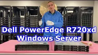 Dell PowerEdge R720xd Windows Server | How to Install Windows Server 2016 | Server OS Installation