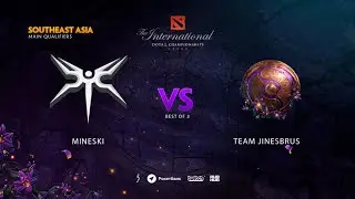 Mineski vs Team Jinesbrus, TI9 Qualifiers SEA, bo5, game 1 [Adekvat & Mortalles]