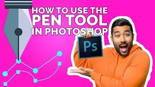 How to Use the Pen Tool in Photoshop (1 min)