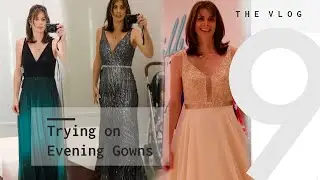 Weekly Vlog #9 | Trying On Evening Gowns | Over 40 First Time Mom