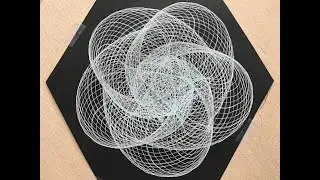 star in an atom | relaxing cycloid drawing (20)