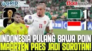 Hasil Kualifikasi Piala Dunia 2026 - Timnas Indonesia Selamatkan Satu Poin di Markas Arab Saudi!