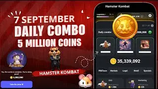 7 SEPTEMBER HAMSTER KOMBAT DAILY COMBO CARDS TODAY 🔥