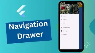 Flutter | Navigation Drawer (Sidebar Menu)