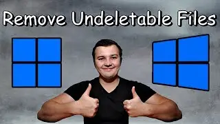 Delete Undeletable Files for free (Windows 11/10)