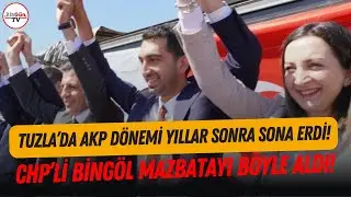 CHP'li Eren Ali Bingöl, Tuzla'da AKP dönemine son verdi! Mazbatayı böyle aldı: HADDİMİZİ BİLECEĞİZ!