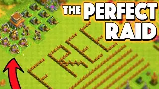 Clash of Clans  - THE PERFECT RAID! Best Raid in History + HITTING TITANS 1!