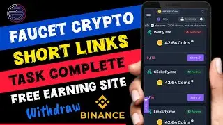 Faucet Crypto Earning | Complete Faucet Crypto Shortlinks | Solve Shortlinks Crypto Faucet