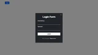 Popup Login Form Bootstrap |  Bootstrap Modal Form