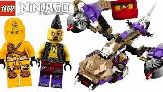 Лего Ниндзяго Вертолетная Атака Анакондрай 70746 ОБЗОР. Lego Ninjago 2015