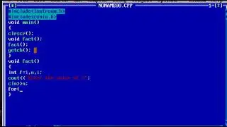 Learn Factorial Program In Skillin