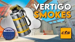 Best Vertigo Smokes | Counter-Strike 2 | CS2 Tutorial