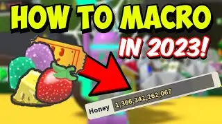 How To *MACRO* In *2023* Roblox Bee Swarm Simulator! (Natro Macro)