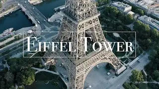 Eiffel Tower Drone 4k