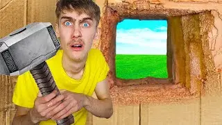 Breek Door 100 Lagen Karton (Challenge)