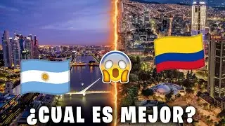 Mejores Ciudades De COLOMBIA vs Mejores Ciudades De ARGENTINA