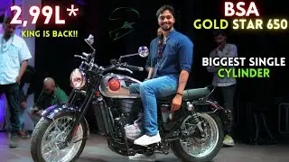 BSA Gold Star 650 -- Launched in India! Biggest CC Single Cylinder Motorcycle.