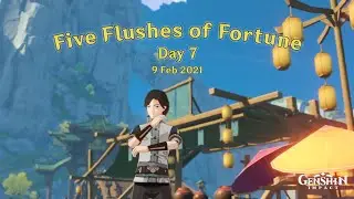 Genshin Impact - Five Flushes of Fortune (Event) - Day 7