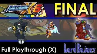 Part 5 (FINAL) - Gate's Laboratory (No Commentary) | Mega Man X6 (PSX)