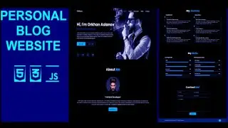 Building a Responsive Blog Website with HTML, CSS, and JavaScript - Step-by-Step Tutorial (Part6)