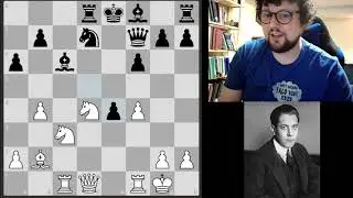 Capablanca Plays the Bird Opening!? King in the Center! (Capablanca - Israel 1914)