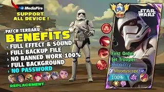 OPTIMIZED! Script Skin Kimmy Star Wars First Order Jet Trooper No Password Full Effect & Voice | New