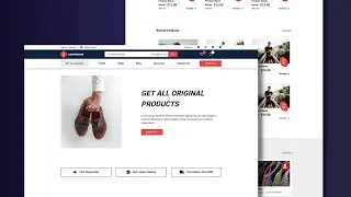 How To Make Ecommerce Website Using HTML And CSS Step By Step | Create e-Commerce Website