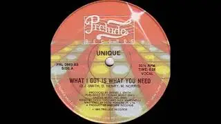 UNIQUE  - What I Got Is What You Need