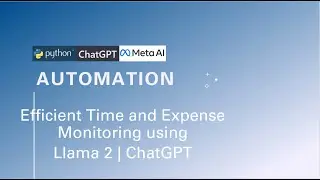 Time and Expense Monitoring with Llama Model